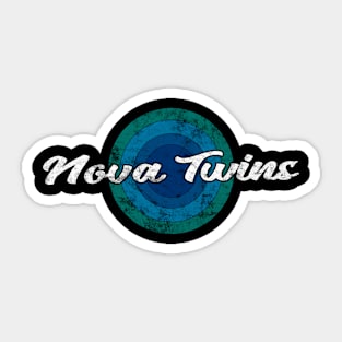 Vintage Nova Twins Sticker